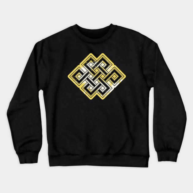 The Endless Knot Crewneck Sweatshirt by marieltoigo